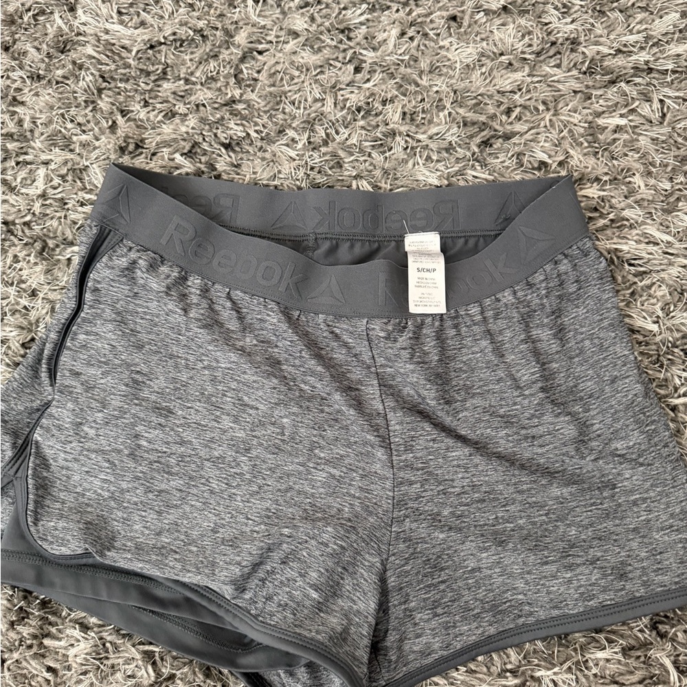 Reebok Two-Tone Gray Athletic Shorts